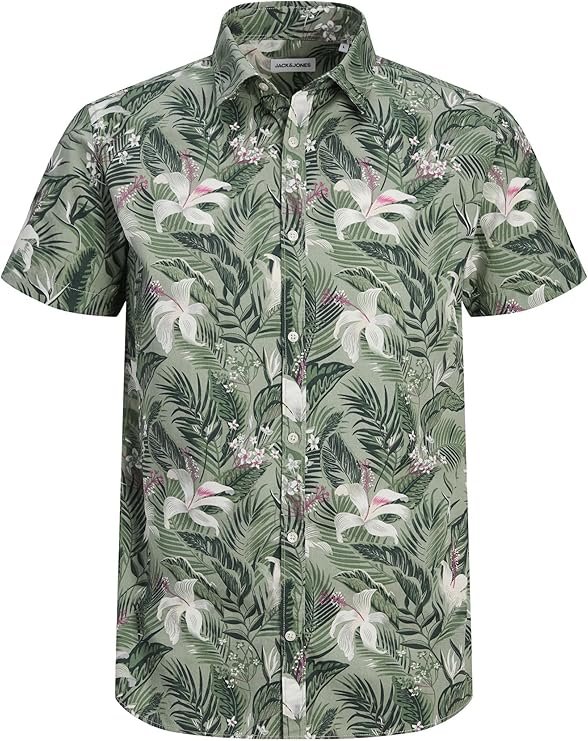 Jjhawaii AOP Shirt SS Jjhawaii AOP T-Shirt SS Homme (Lot de 1)