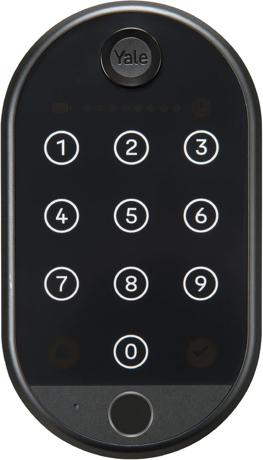 Serrure Intelligente à Empreinte Digitale, Entrée Sans Clé, Étanche IPX5, Contrôle par App TTLock