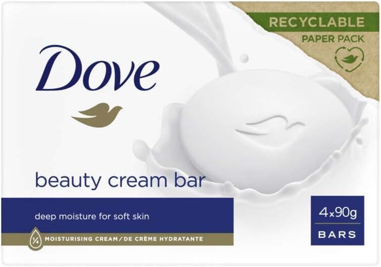 Dove Pain de Toilette original hydratant - Le paquet de 4x90g