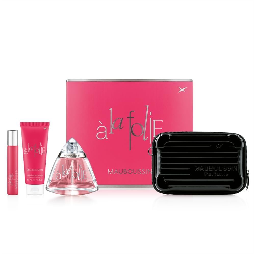 Eau de Parfum 100ml, Lait Corps 75ml, Travel Spray 20ml & Sac Bandoulière