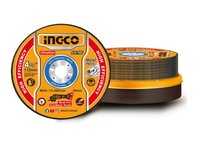 NGCO 25 Pièces Disques à Tronçonner Ø115mm, 115 x 1,0mm Disque de Coupe, B0DLN8NBXH