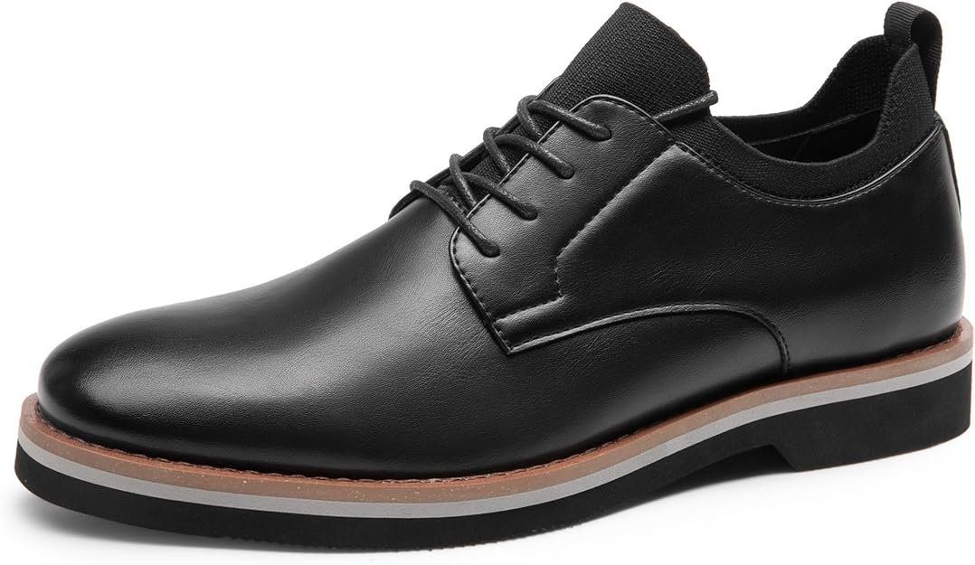 Chaussures Habillées Homme Bruno Marc à Lacets – Style Oxford Confort Léger