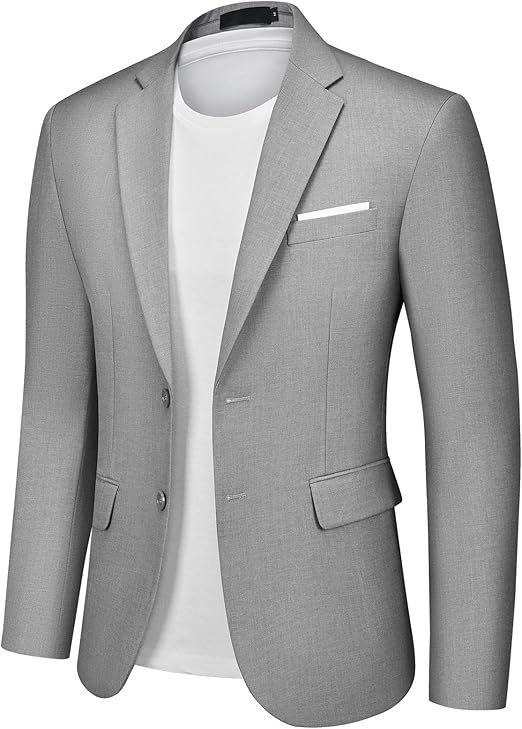 Veste de Costume à 2 Boutons