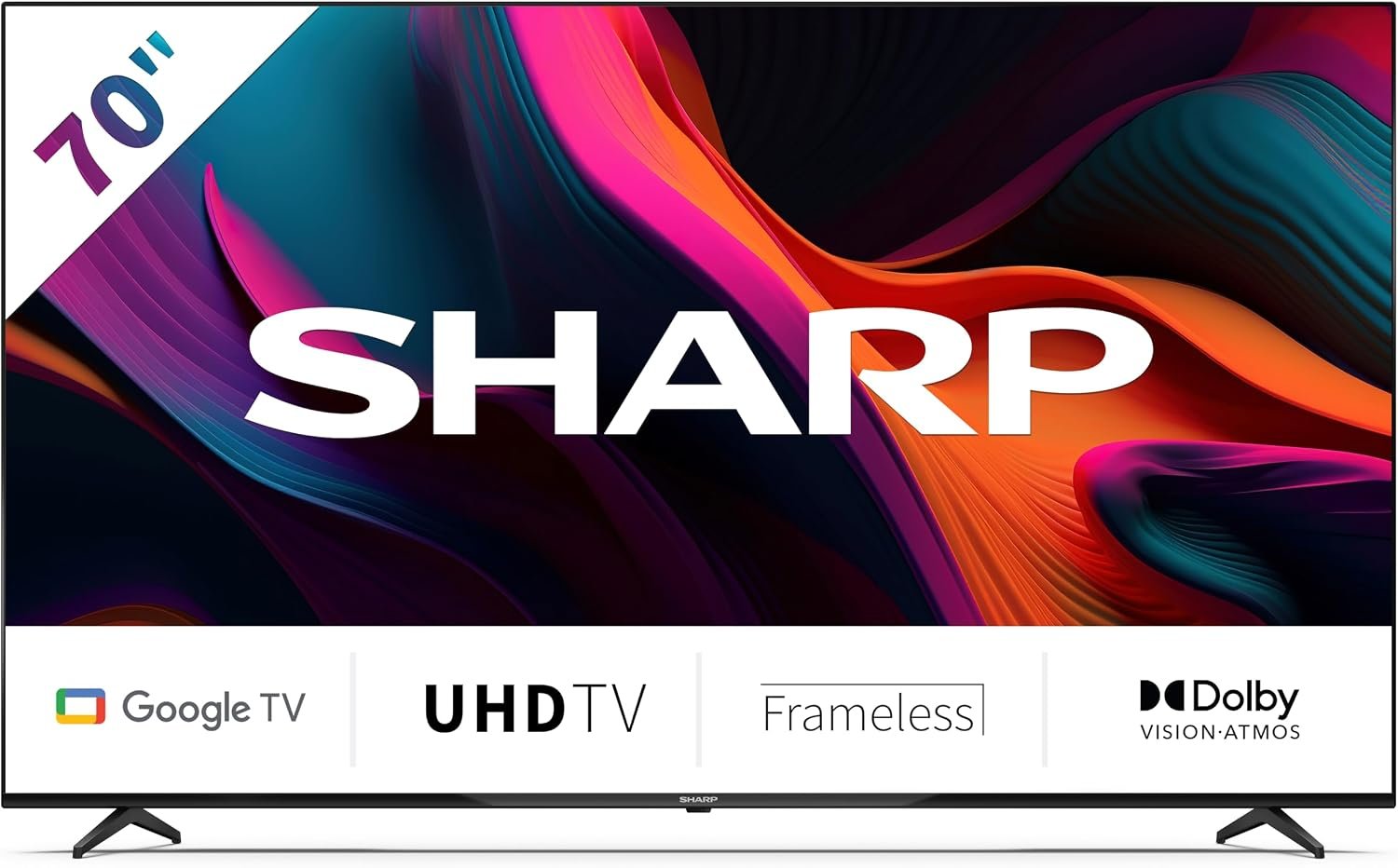 TV LED Sharp 70GL4260E 177 cm 4K UHD 2024