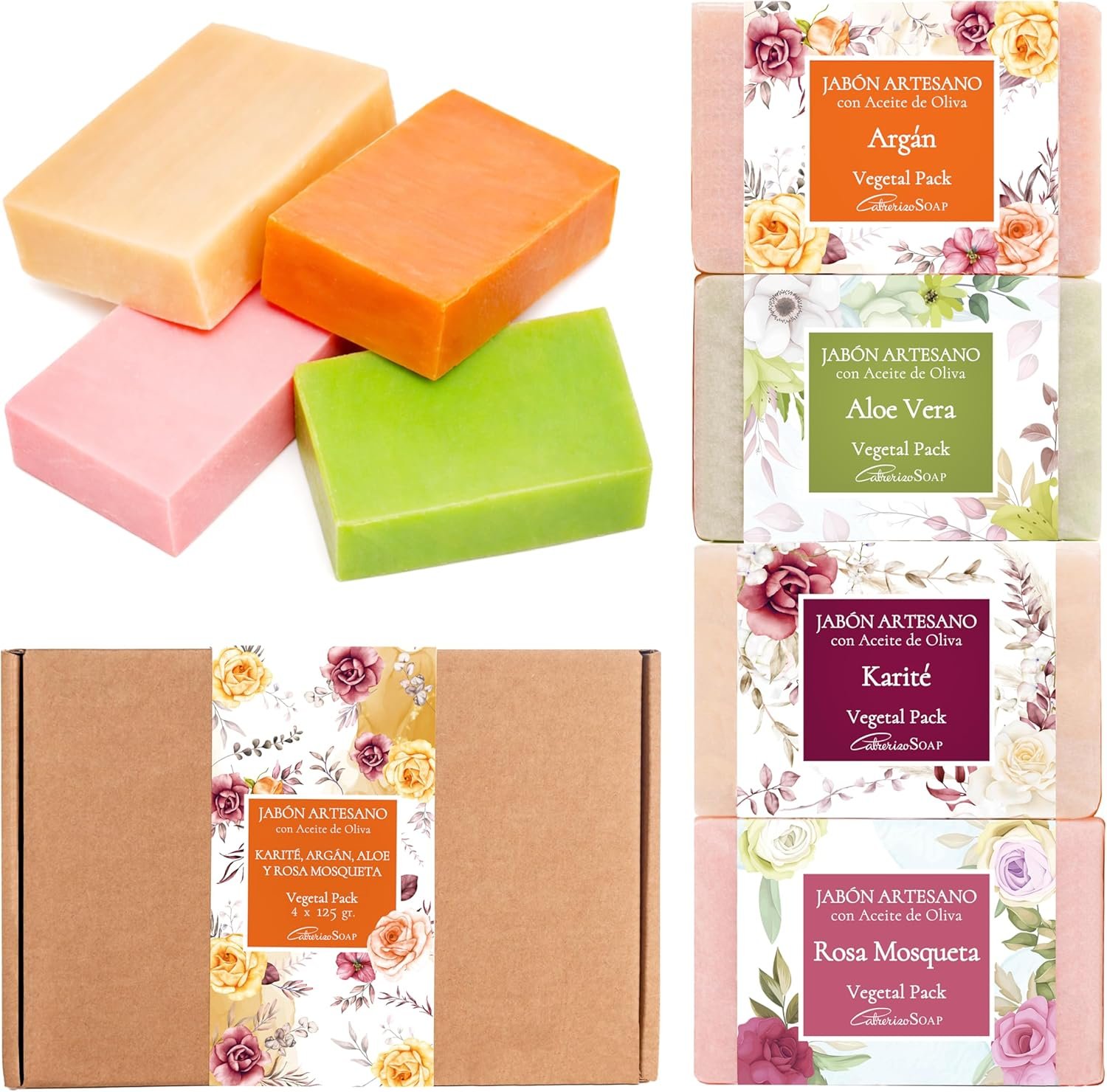 Savon solide corps et visage à l’huile d’olive