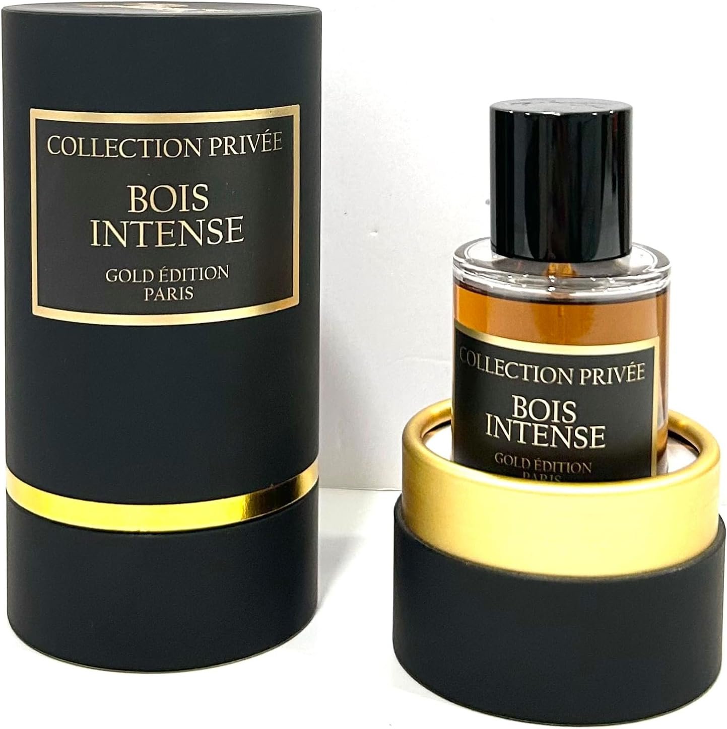Parfum BOIS INTENSE Collection Privée Nouvelle Edition (Gold Edition), Idée Cadeau, un parfum longue durée et unisexe de 50 ml, fabriqué en France (BOIS INTENSE)