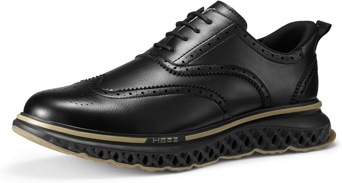 Chaussures Homme Business Casual Wingtip – Dress Sneakers Oxford Confort Bureau