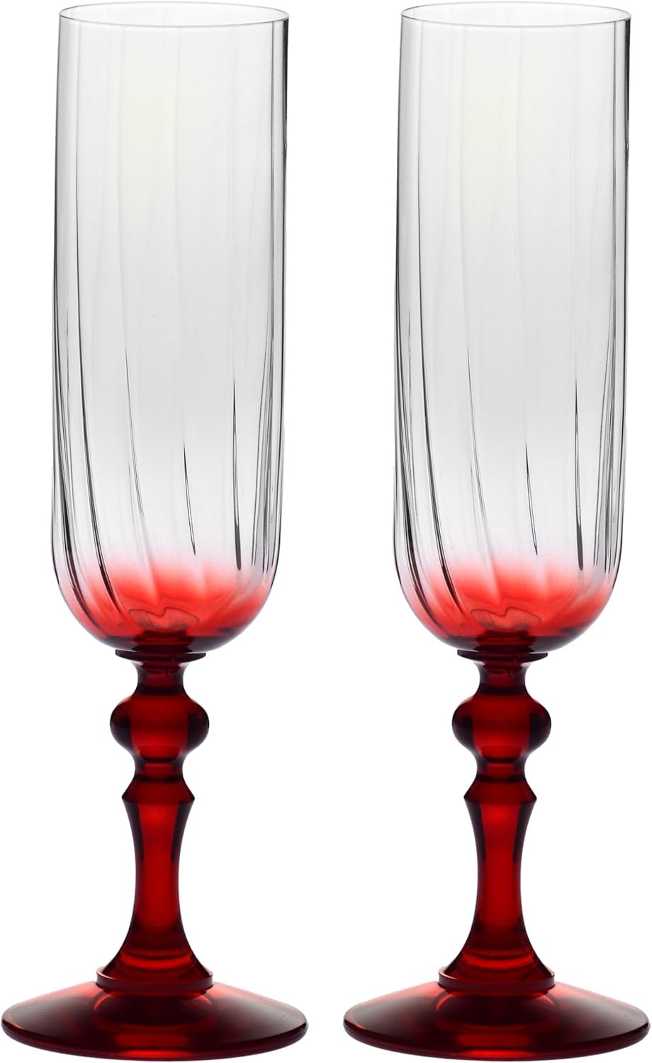 lot de 2 – pour mocktails, Mimosa, Prosecco, Cava et Spritz – cristal sans plomb – compatibles lave-vaisselle