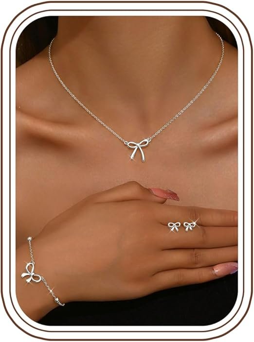 Boucle d'oreille avec Bracelet et Collier Perle