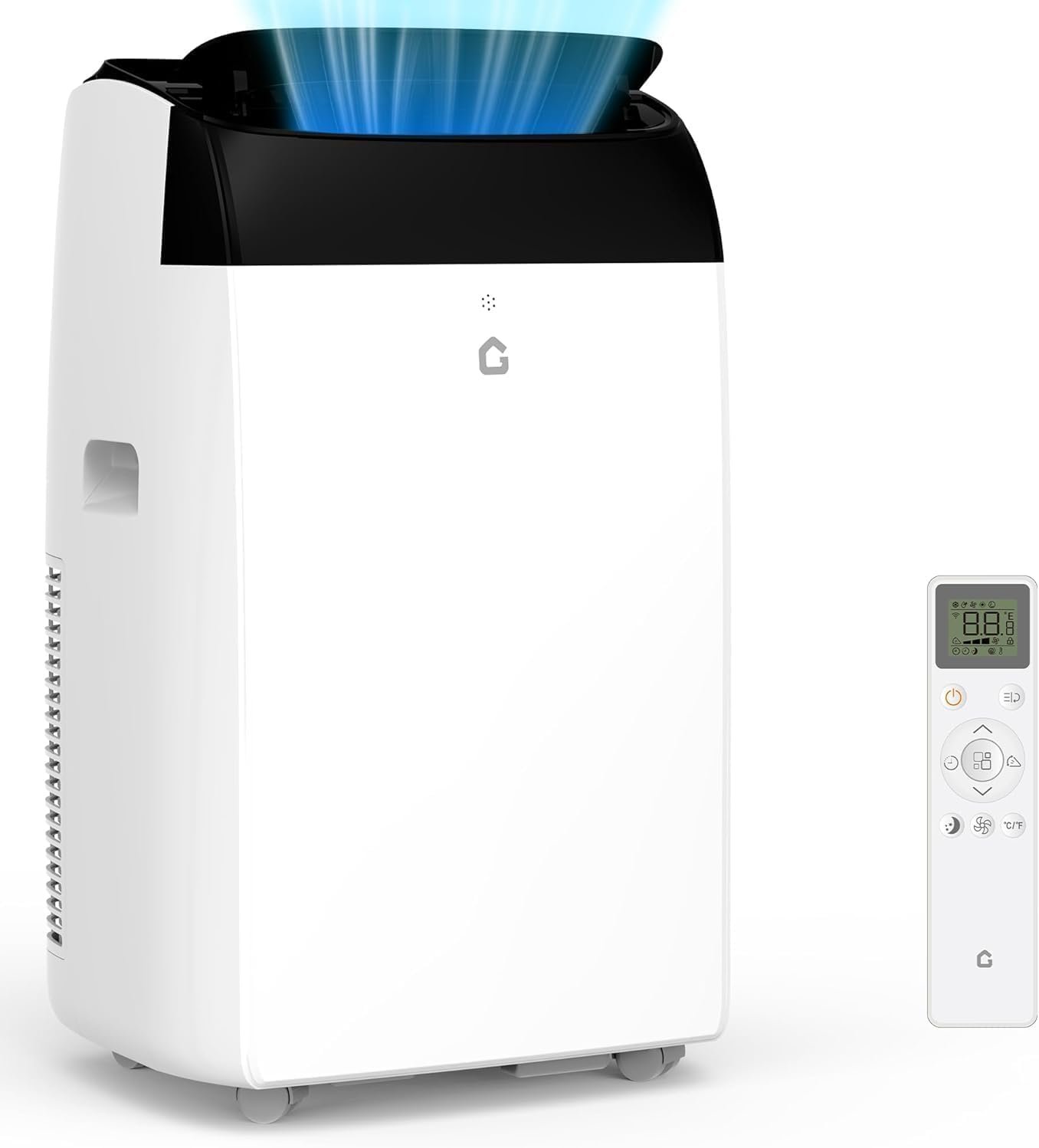 Climatiseur Portable 12000 BTU, Unité 3 En 1 Avec Tuyau d'évacuation