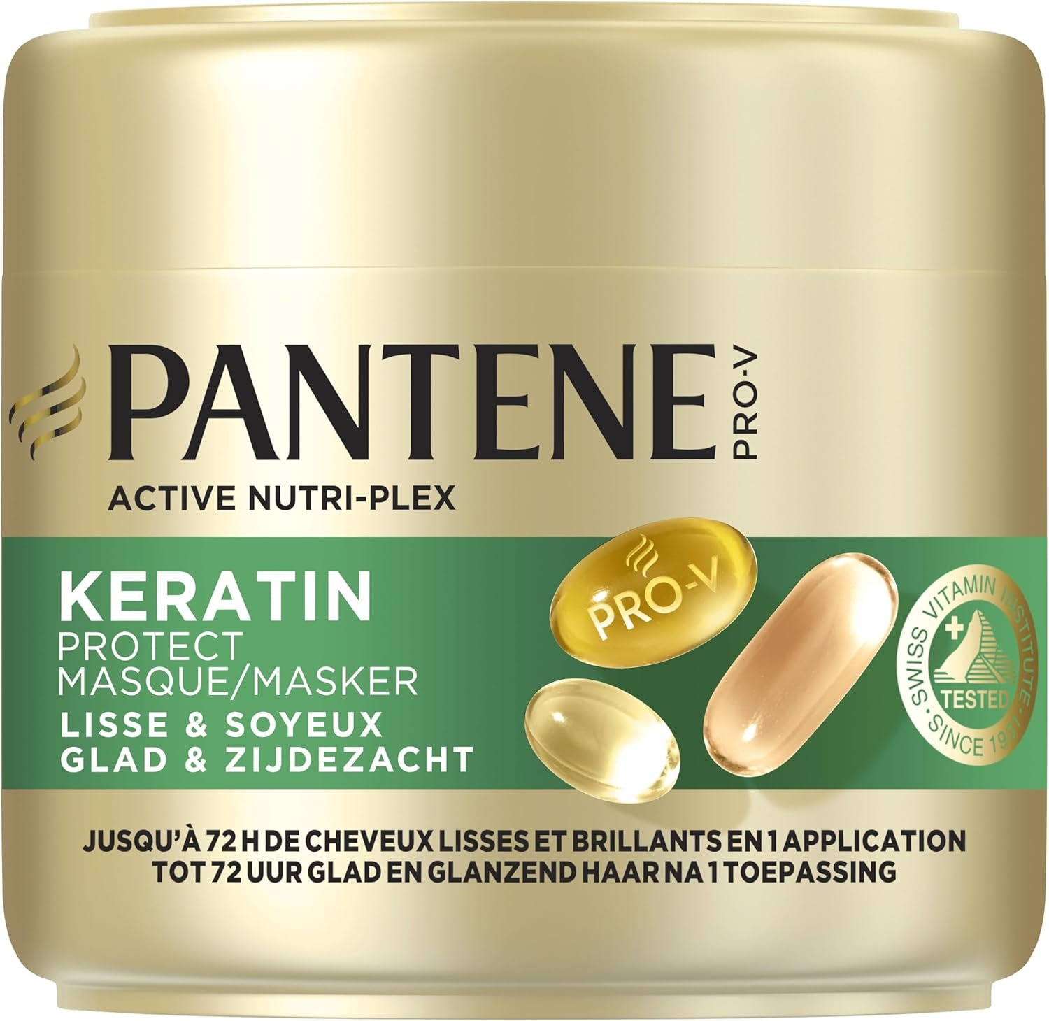 Masque Keratin Protect 300ml Pour Cheveux Frisés Secs.