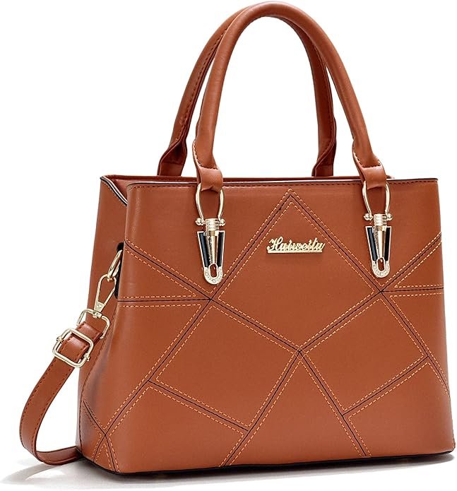 Sac a Main Femme Elégant Sacs Porté Epaule Bandoulière Sac Fourre Tout Impermeable PU Cuir pour Travail,Voyage et Université