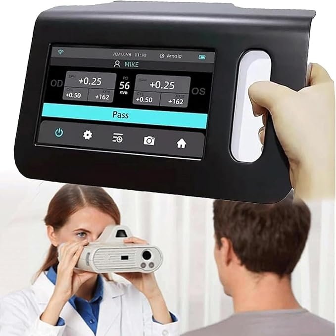 Appareil d'examen oculaire sans Contact, Dispositif de dépistage visuel adapté aux Enfants, Doux et indolore, Convient aux Enfants et aux Adultes pour Le Suivi Quotidien de la santé oculaire.