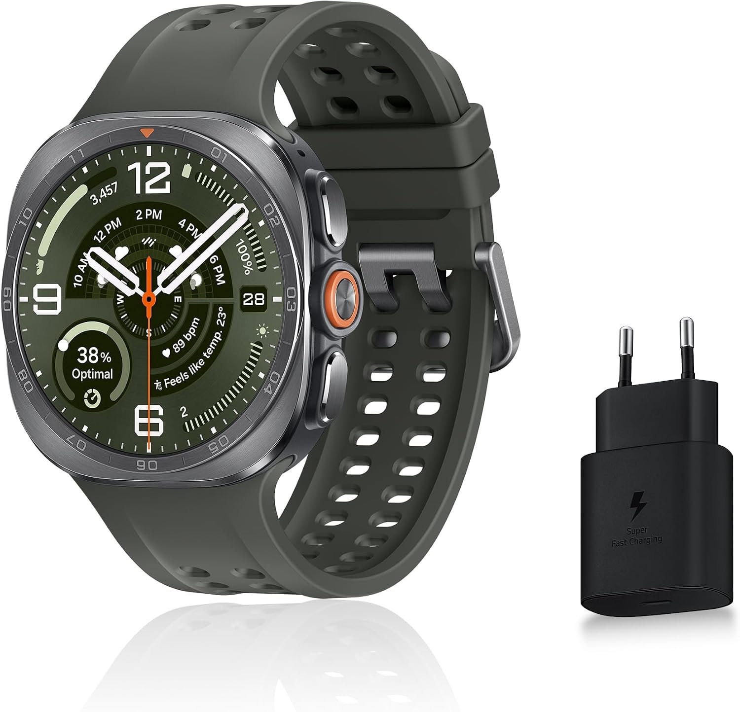 Galaxy Watch Ultra2, 4G, 47 mm, Argent Titane
