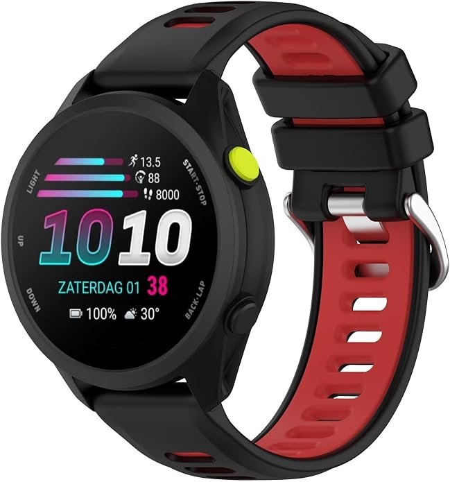 Bracelet Compatible avec Garmin Forerunner 170/Forerunner 70/Forerunner 170 Music, Bracelet de Montre de Sport en Silicone