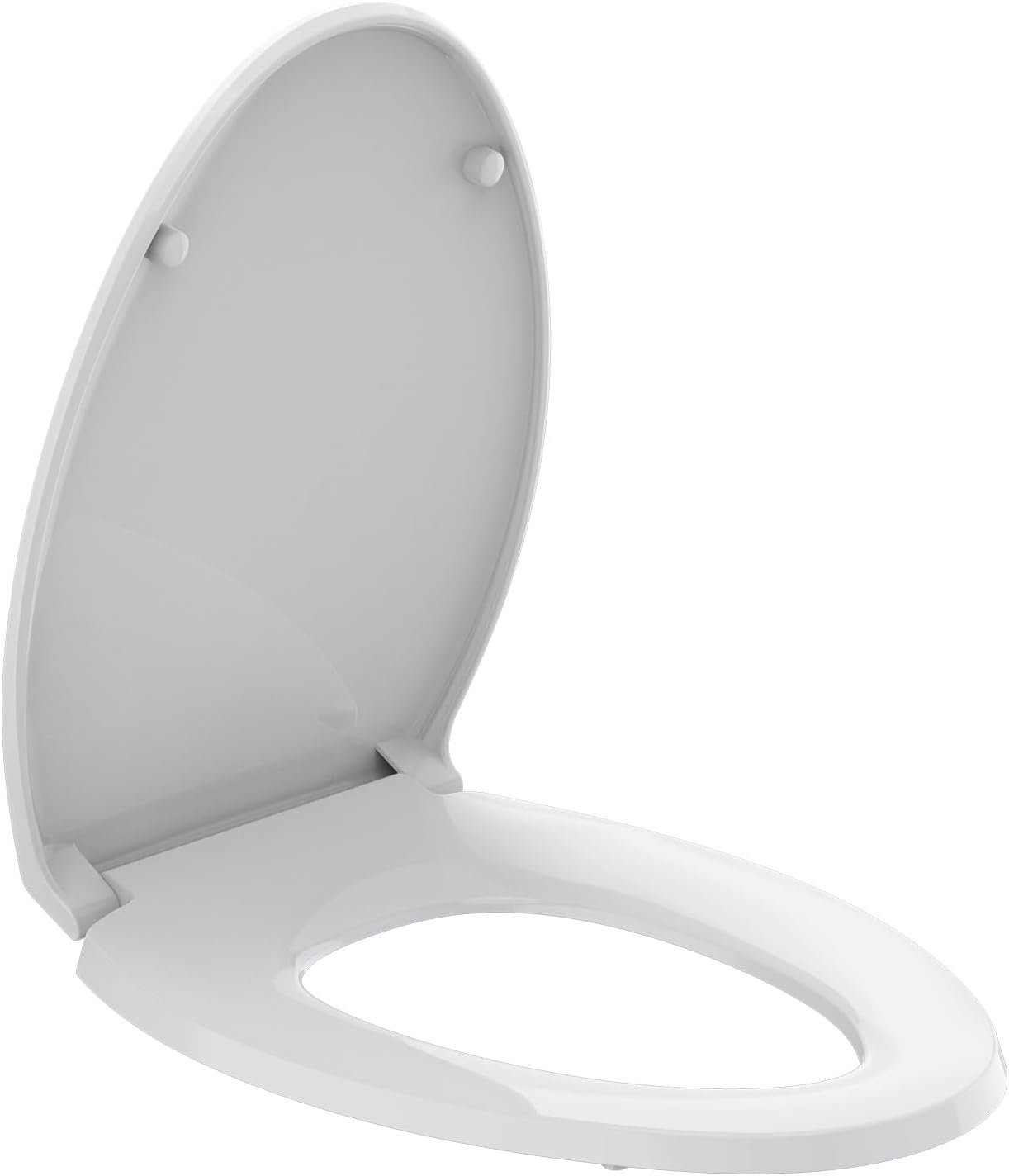 R&T Elongated Toilet Seat B1130, Heavy-Duty up to 400 lbs