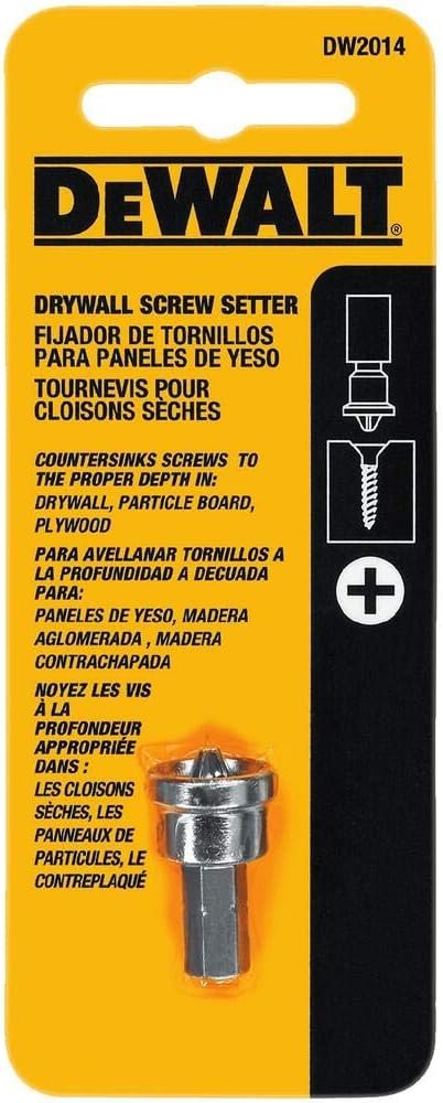 DEWALT DW2014 Drywall Screw Setter Bit Tip .