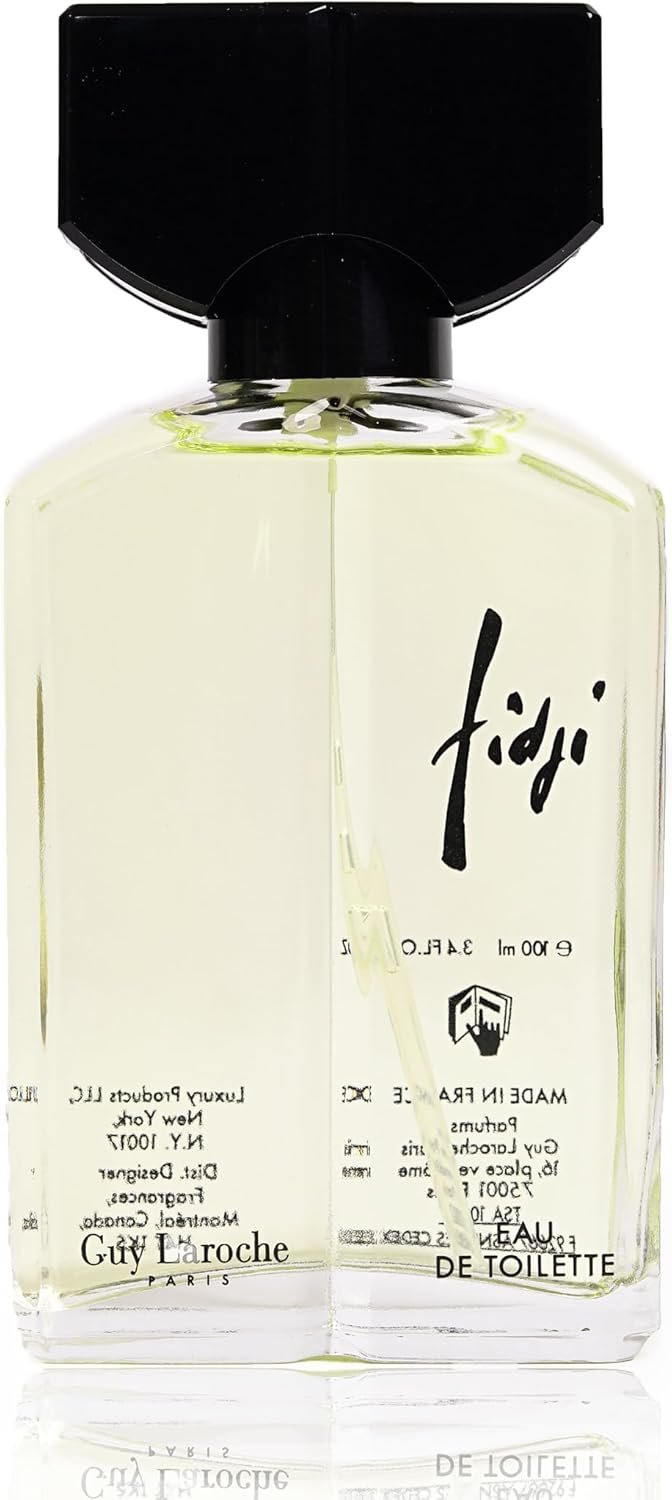 Fidji Eau de Toilette, Parfum pour Femme, Rafraîchissant, Vif et Floral, Notes d'Ylang-Ylang, Jasmin et Bois de Santal