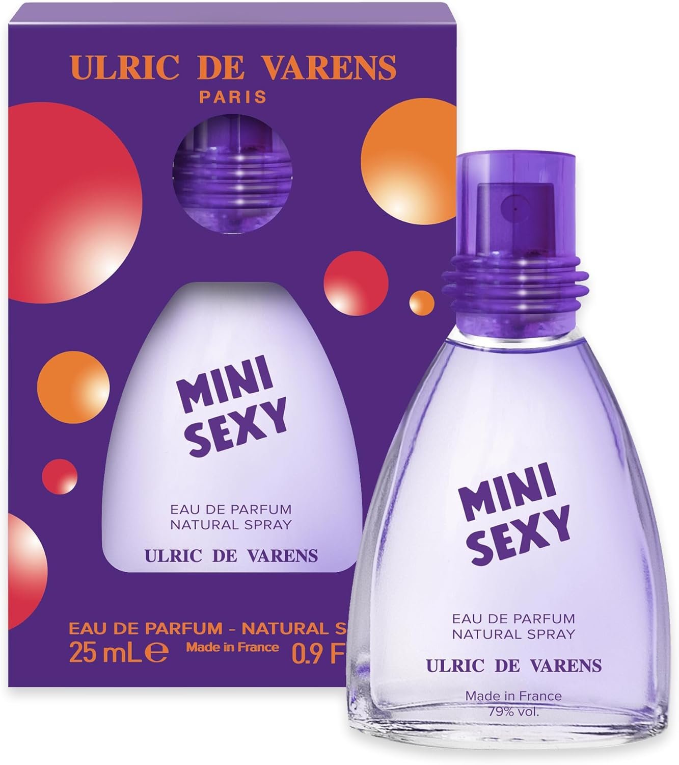 Eau de Parfum Mini Sexy - Floriental Et Gourmand - Parfum Femme - Vaporisateur - Made in France - 25 ml
