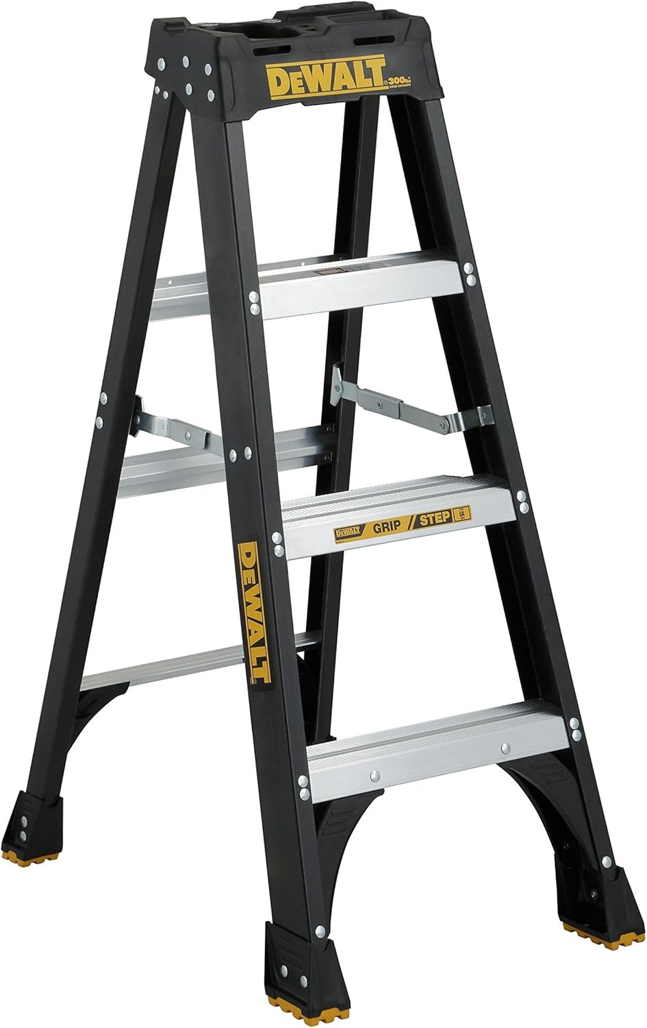 DeWalt Type IA 300lb Rated FG Stepladder 4' DXL3010-04