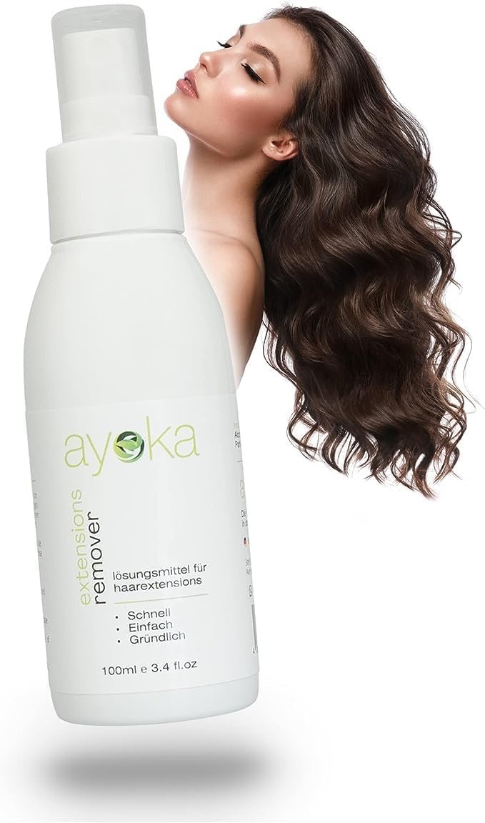 Dissolvant Extra Fort en Spray pour Extensions de Cheveux à la Kératine et Rubans Tape Extensions- 100 ml
