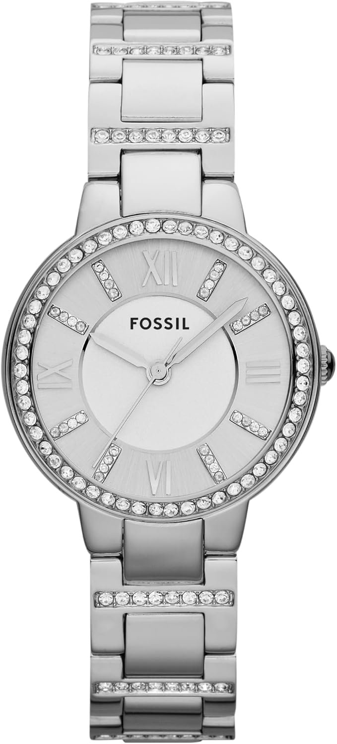 Montre Femme Virginia, Taille de boîtier 30 mm, Mouvement à Quartz, Bracelet en Acier Inoxydable