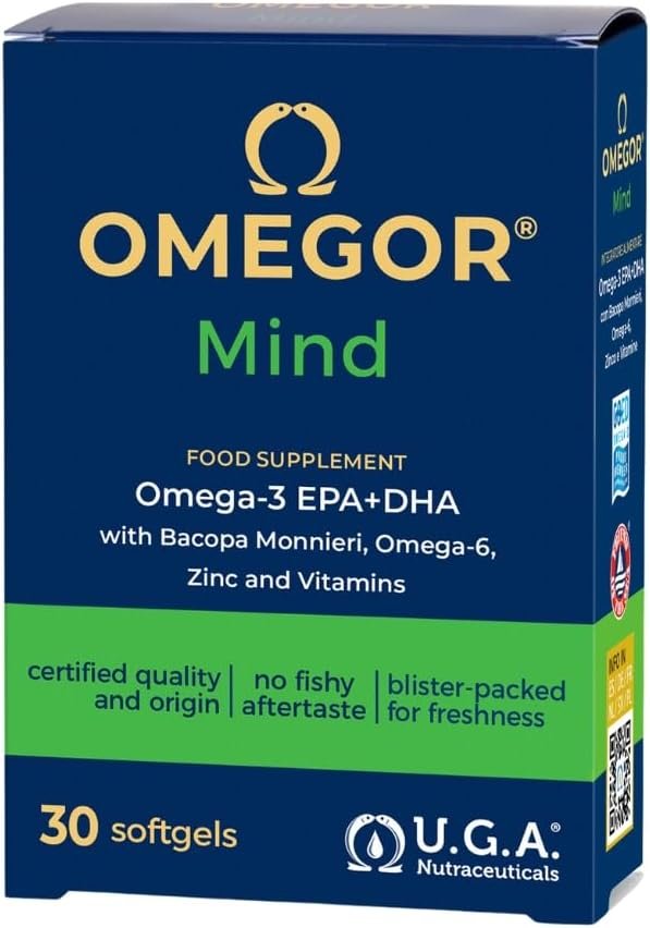 Complément alimentaire aux oméga-3, vitamines C et B12 et zinc, formulé pour accompagner le bien-être général. Enrichi en huile de bourrache, il contribue à compléter l’apport quotidien en nutriments et apporte des composés aux propriétés antioxydantes.