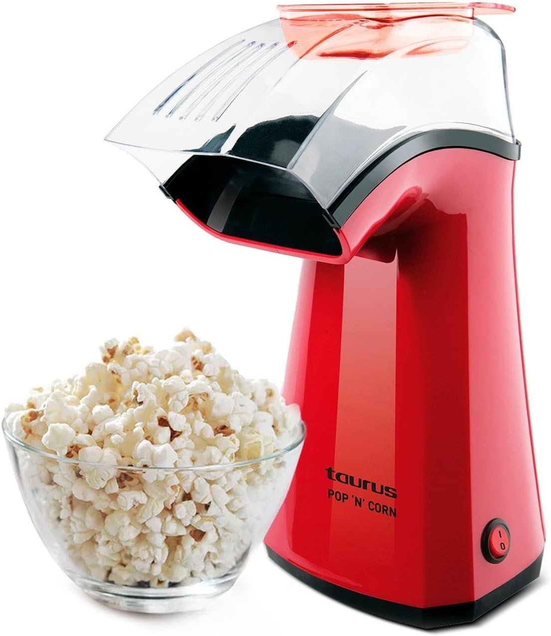 Machine à Popcorn Taurus 968375 1100W Rouge, XX