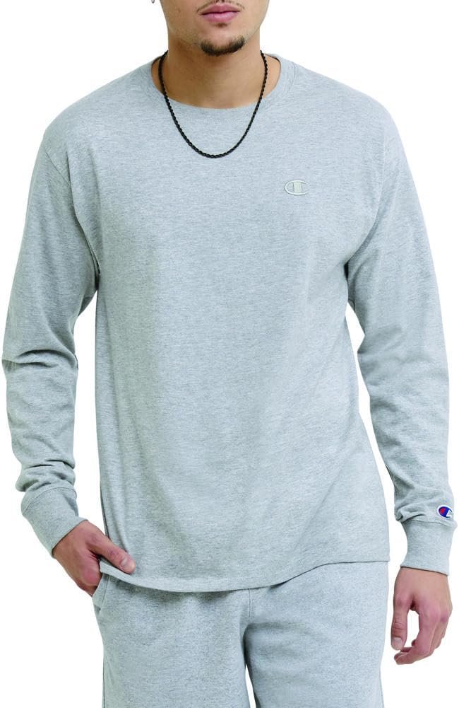 T-Shirt Homme Champion Champion T-Shirt Classique À Manches Longues en Jersey pour Homme