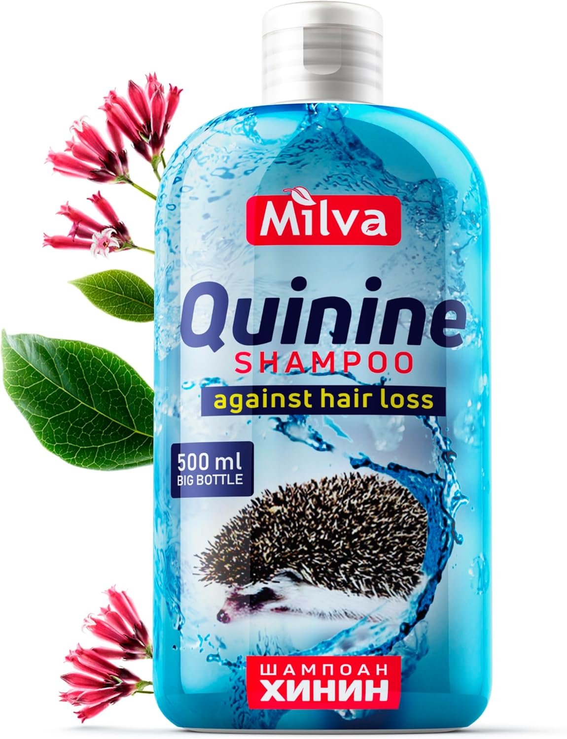 Shampooing à la Quinquina pour la Croissance des Cheveux - 500 ml Soin Épaississant pour Cheveux Fins et Clairsemés - Shampooing Fortifiant pour Femme et Homme, Nourrit le Cuir Chevelu