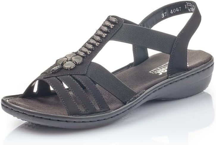 Femme Sandales 60806, Dame Sandales Fines