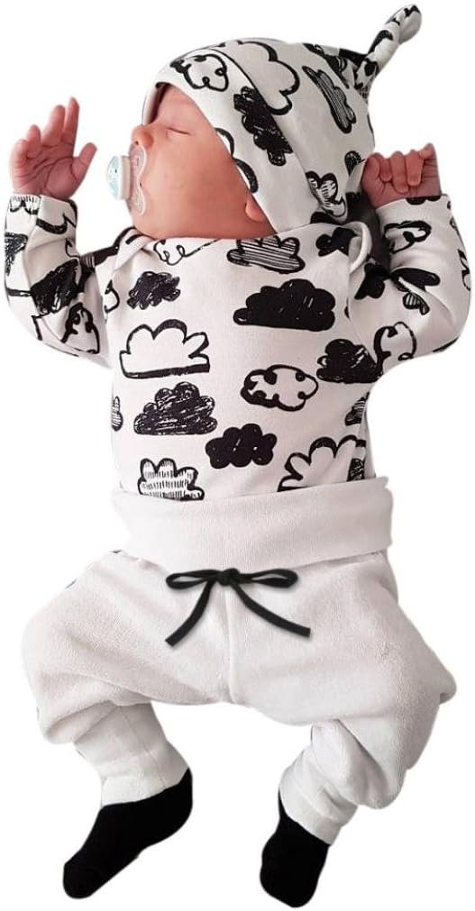 Ensembles Bébé Fille et Garçon Sous-Vêtements (Âge: 3 Mois, Blanc)