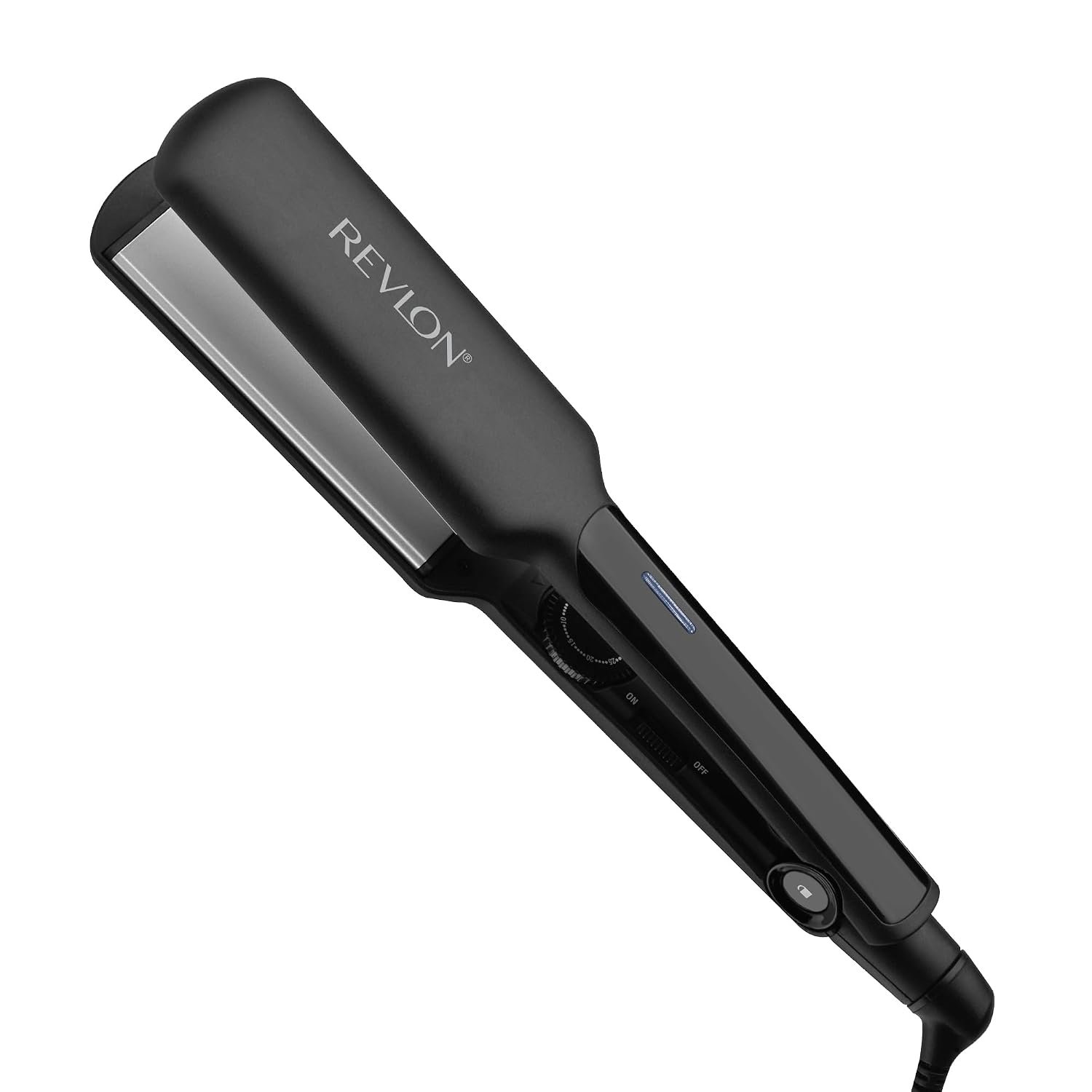 Ceramic Coated 2" Flat Iron Hair Straightener, Black