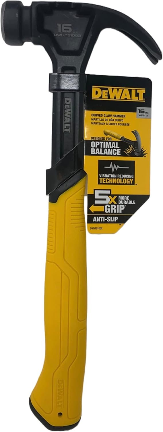 16OZ 1PC STEEL CURVE CLAW HAMMER