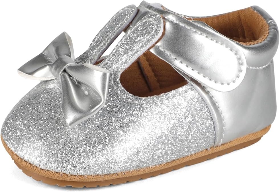 Chaussures Premiers Pas pour Bébé Filles Baskets Antidérapantes pour Bébé