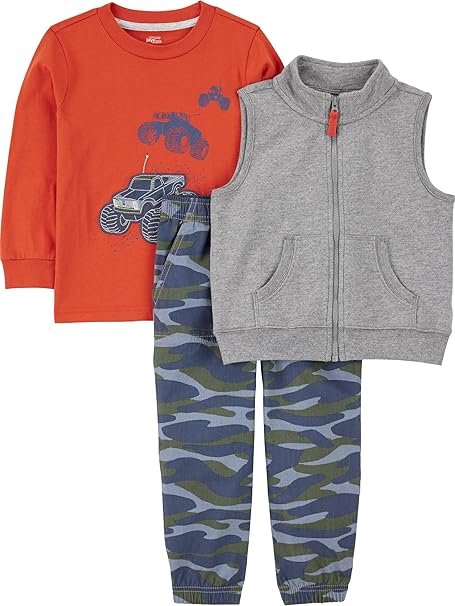 Ensemble de Pantalons Bébé garçon (Lot de 3 Pièces)