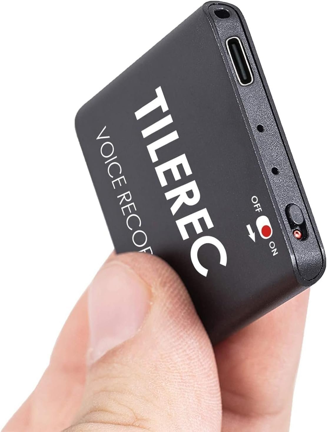Mini Enregistreur Vocal 64 Go Ultra-Fin – Enregistreur Audio USB-C avec Activation Vocale, Enregistreur Vocal Portable, 1 145 h de Mémoire, pour Réunions, Cours, Voiture – par Atto Digital