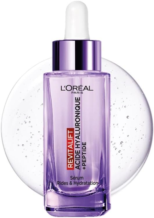 Sérum Anti-Rides & Anti-Âge – 1.5% Acide Hyaluronique Pur – Soin Visage Hydratant, Repulpant & Lissant – Pour Tous Types de Peaux – Revitalift Filler – 30 ml Visiter la boutique L'Oreal Paris