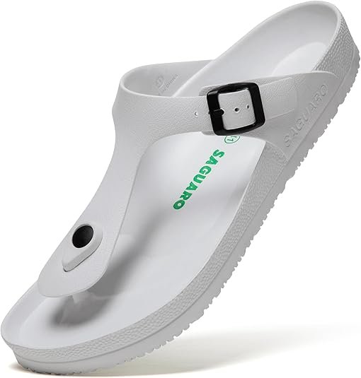 Sandales Femme Été Pantoufles Antidérapantes Chaussons de Bains Légers