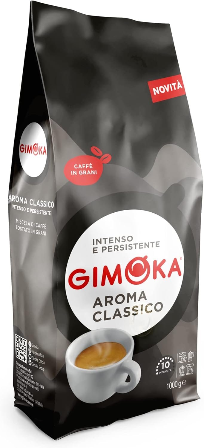 Café en grains mélange Classico - 1 Kg - Intensité 10 - Café italien