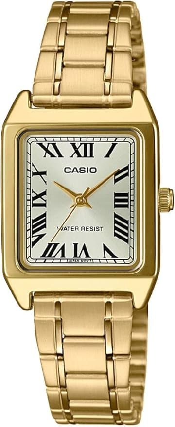 Montre à Quartz analogique et en Acier Inoxydable pour Femme, dor, Mouvement à Quartz