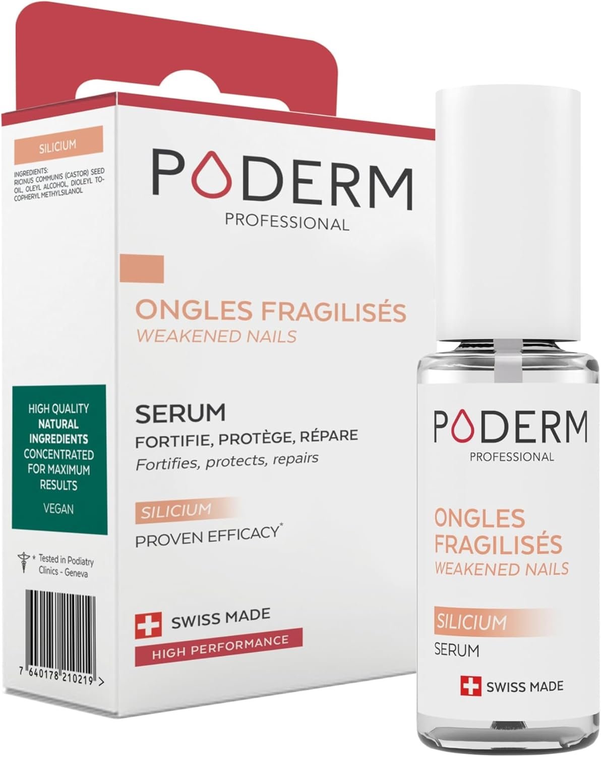ONGLES FRAGILISÉS CHIMIOTHERAPIE - Sérum Silicium Apaisant, Fortifiant et Réparateur - Durcisseur et Protecteur - Soin Professionnel