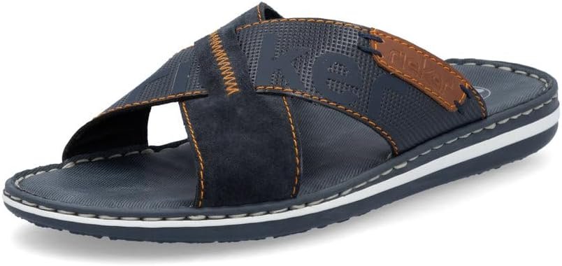 Sandale Mule Homme brides croisees