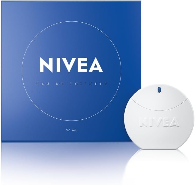 Eau De Toilette Femme - Doux & Frais - Fragrance Crème NIVEA - Parfum Cheveux & Corps - Tous Types De Peaux - 30 ml