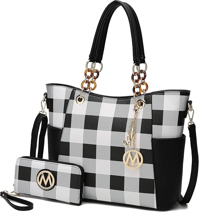 Checker Navy Blue