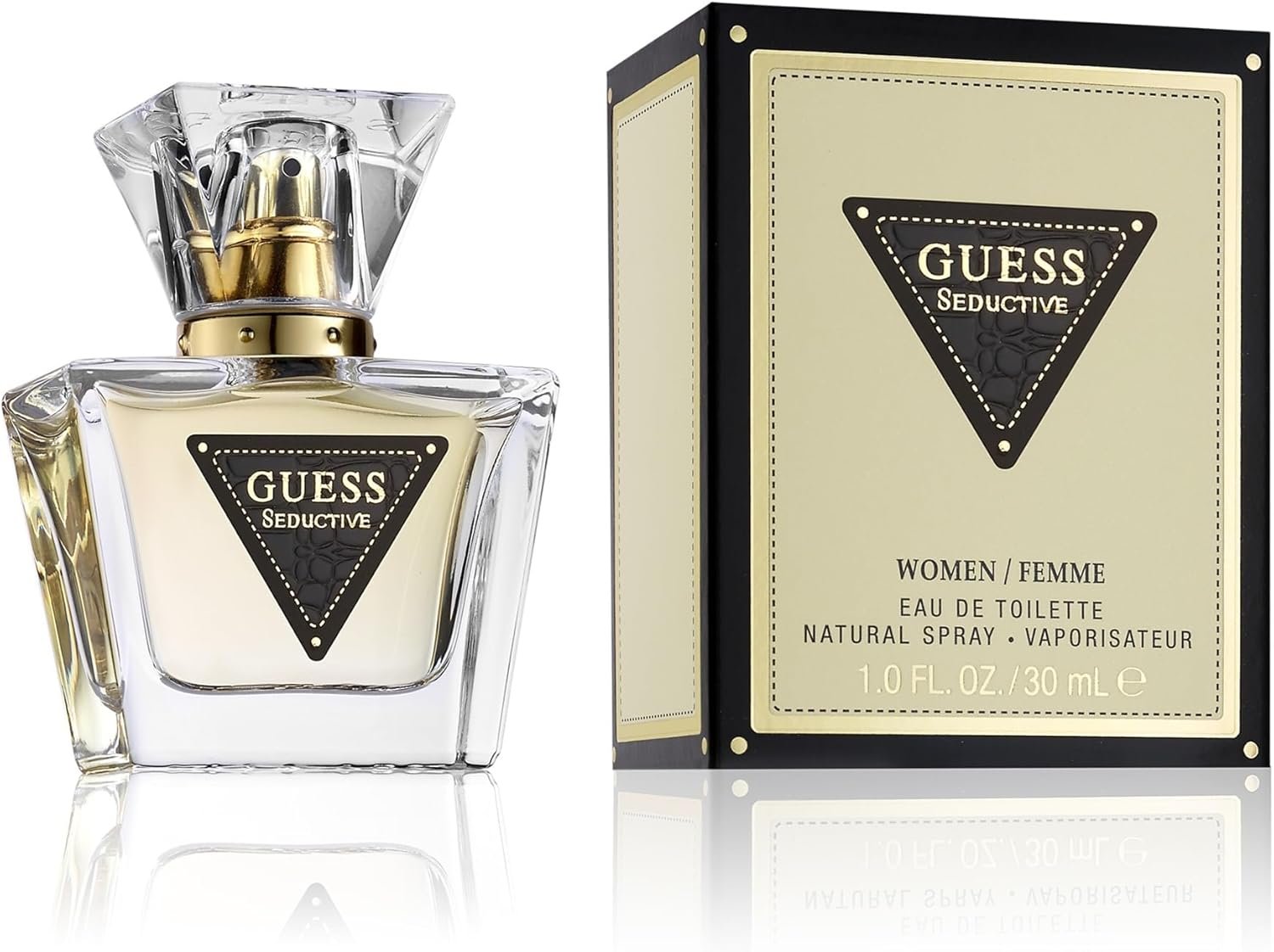 Seductive, Eau de Toilette pour Femme, Parfum Fruité Floral, Parfum Sensuel Longue Durée, 30 ml