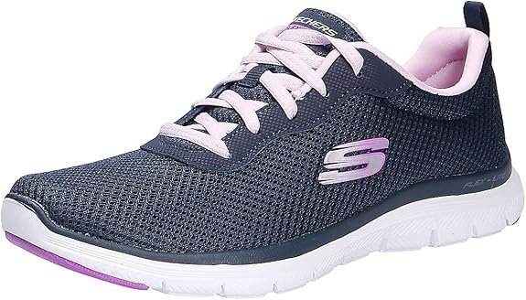 Navy Mesh Lavender Trim
