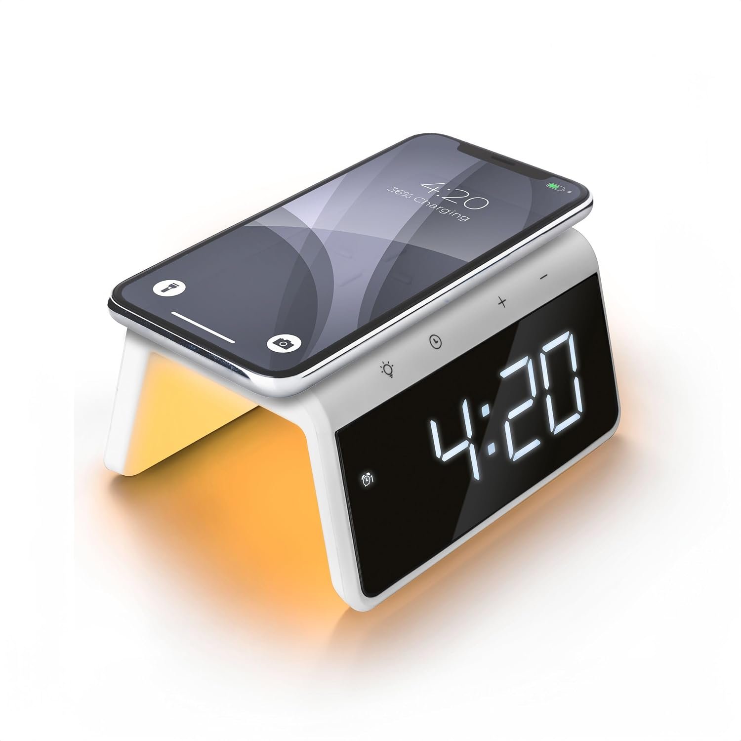 HCG019QI-WA Qi Station de Chargement Blanc Taille Normale
