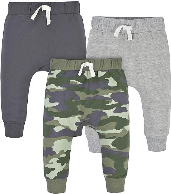 Pantalon de survêtement - Lot de 3 Pantalons de Jogging pour Tout-Petits - Bébé garçon