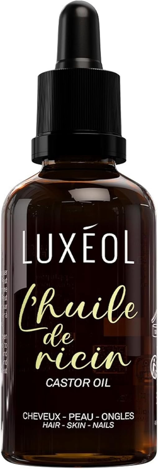 Huile De Ricin - Ongles & Peau - Aide À Nourrir, Protèger, Fortifier & À Favoriser La Pousse Des Cheveux - 100% D'Ingrédients D'Origine Naturelle - Fabriqué En France - 50ml